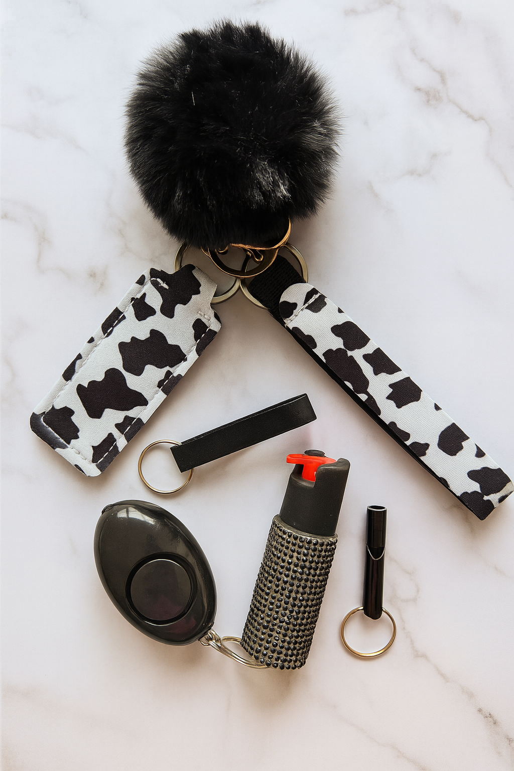 Black & White Print with pepperspray