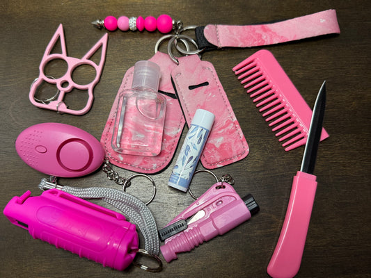 PINK DELUXE KNIFE AND SPRAY